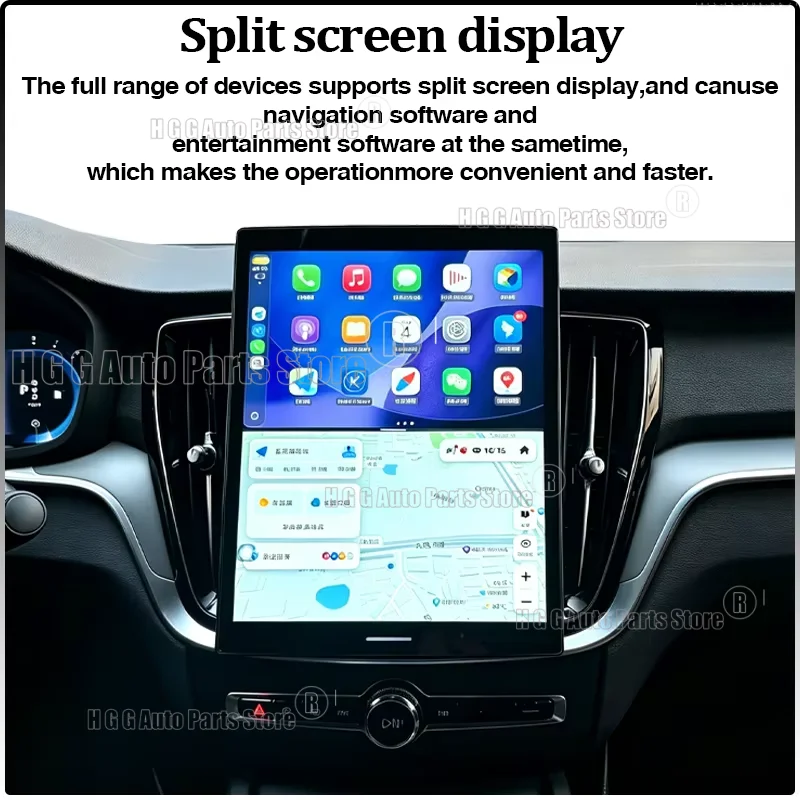 mz Android13 Carplay Auto Car Radio Multimedia Player For Volvo XC90/XC60/XC40/S90/S60/V90/V60 2018-2026 Autoradio Qualcomm 6125 view 4