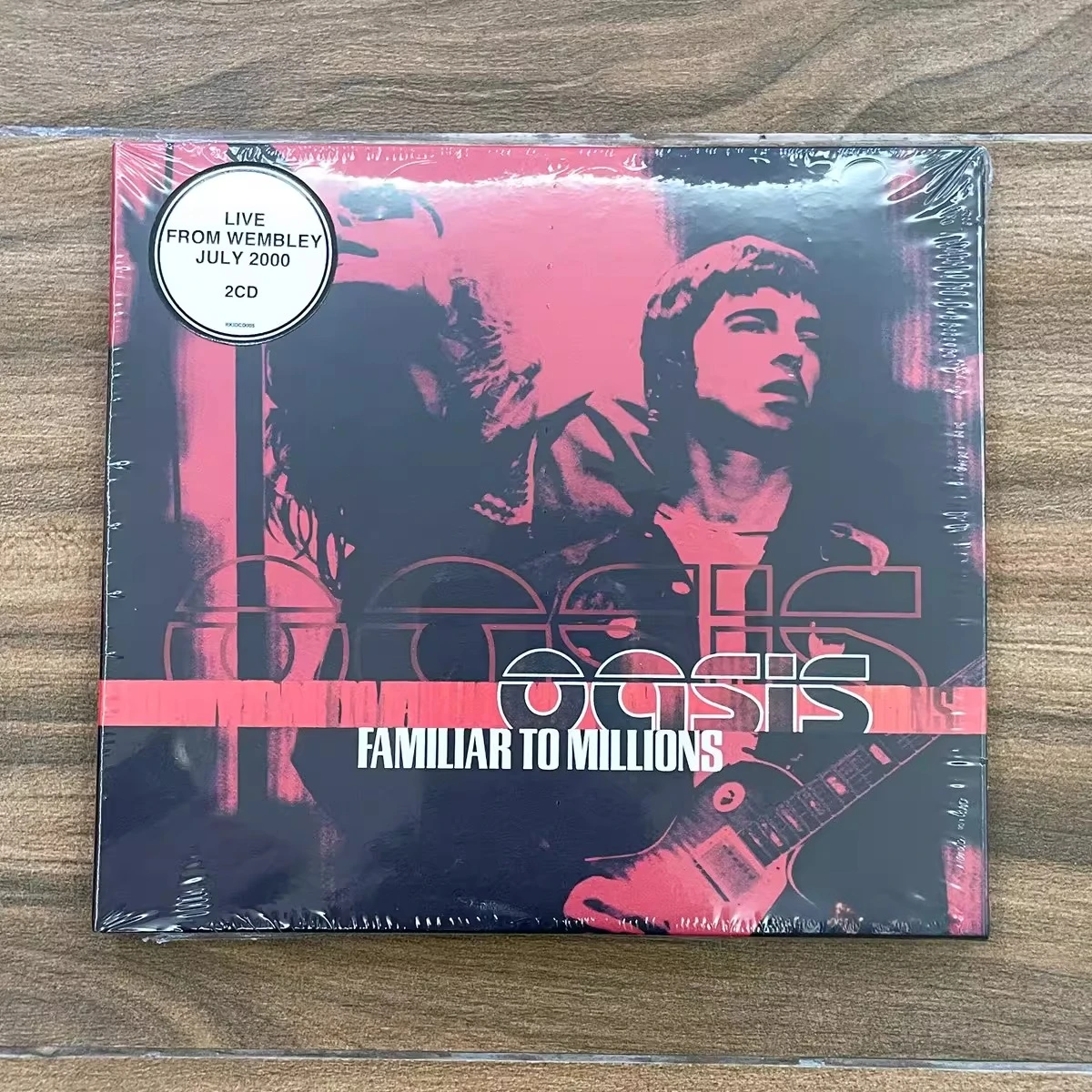 

Oasis Familiar To Millions – Live Britpop & Rock 2CD Album From Wembley July 2000 for Devoted Fans & Curated Collectors