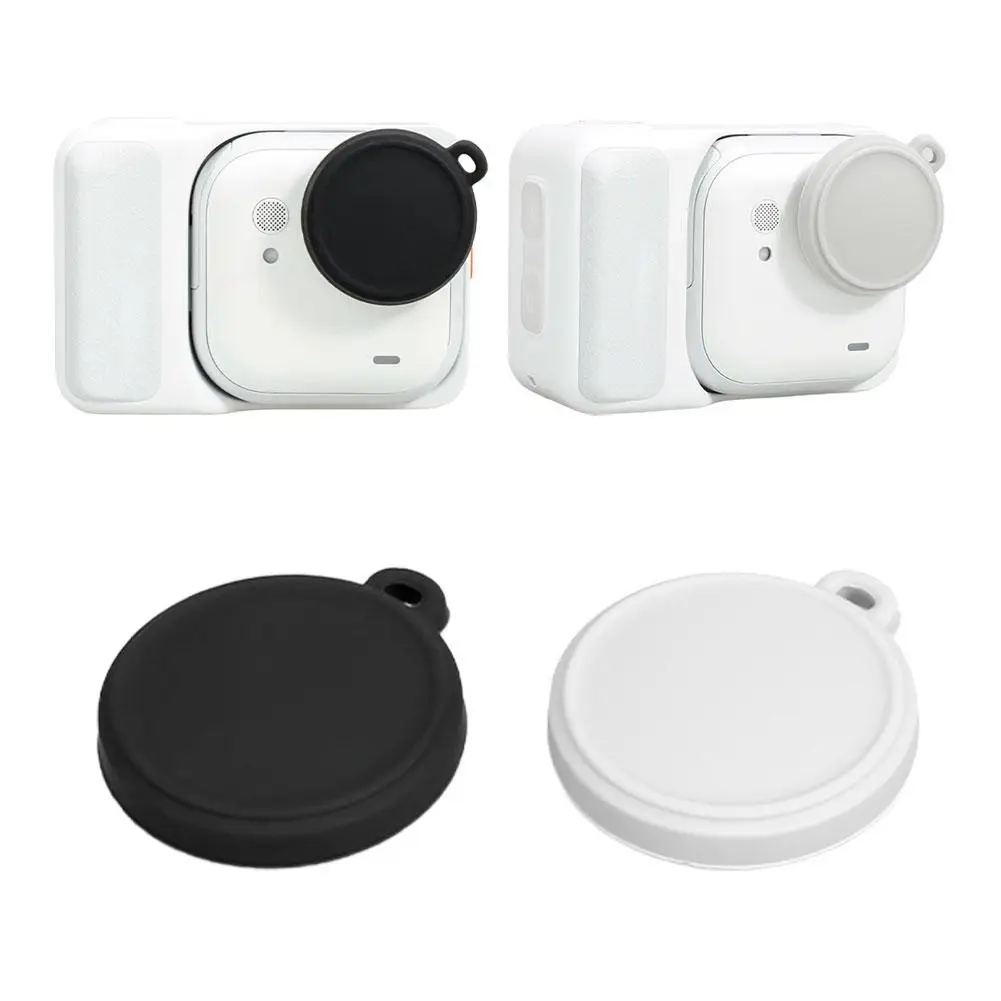 3pcs Camera Lens Protective Cover For Insta360 GO Ultra Soft Rubber Lens Cap Dust-proof Cover For Insta360 GO Ultra Accessories