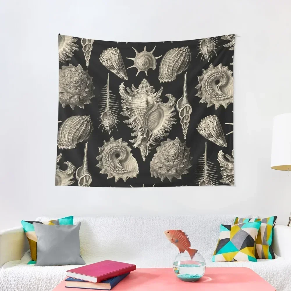 

Ernst Haeckel Prosobranchia Sea Shells Tapestry Mushroom Decor For Room Room Decoration Korean Style Home Decoration Tapestry