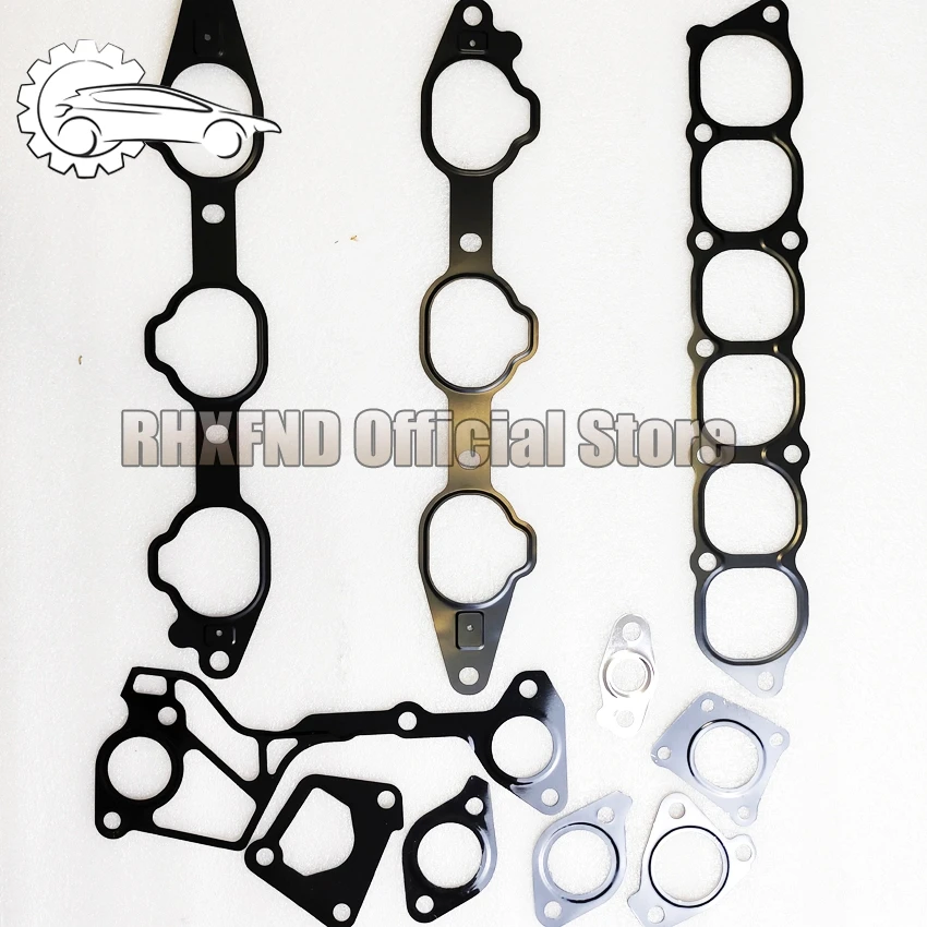6G72 engine overhaul gasket kit MD997517 MD973444 for mitsubishi V33 V43 V73 Galant 3.000 Pajero Shogun Montero Pick-up 3.0L
