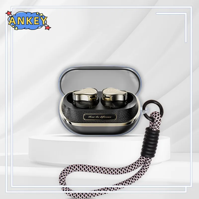 for SoundPEATS H3 Case Protective Transparent Clear TPU Covers Bluetooth Earphone Shell Headphone Portable view 4