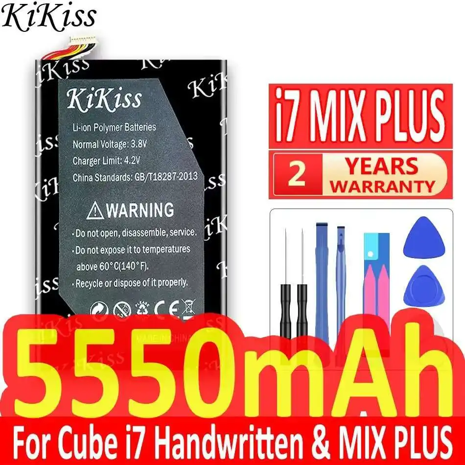 

Laptop Battery 5550mAh For Cube i7 Handwritten & Mix Plus For Kubi i8 C6116 I8116 Plus Handwritten Ver.