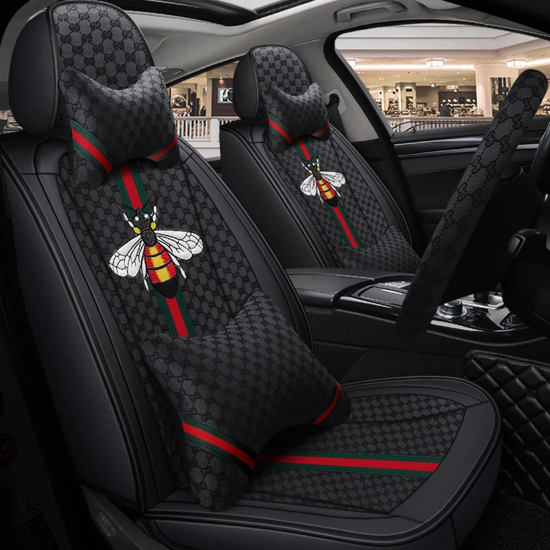 

High Quality Universal Full Sets Car Seat Covers Automotive Car Seat Cushion Via Factory Directly Selling