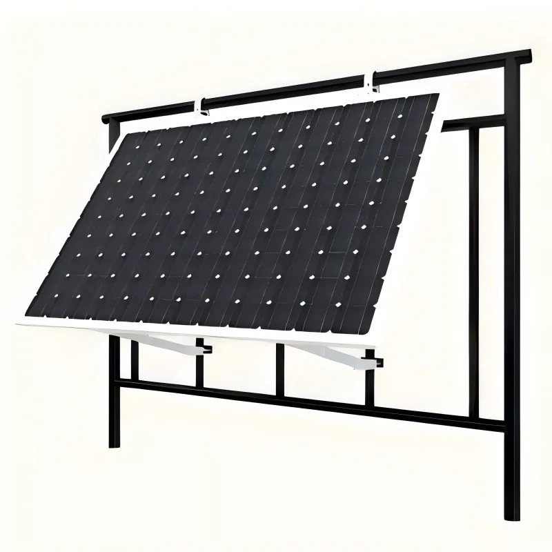 Modern Design Balcony Wall Mount Bracket Easy Solar Kit PV Solar Mounting System Home Balcony Solar Panel Mount Kit