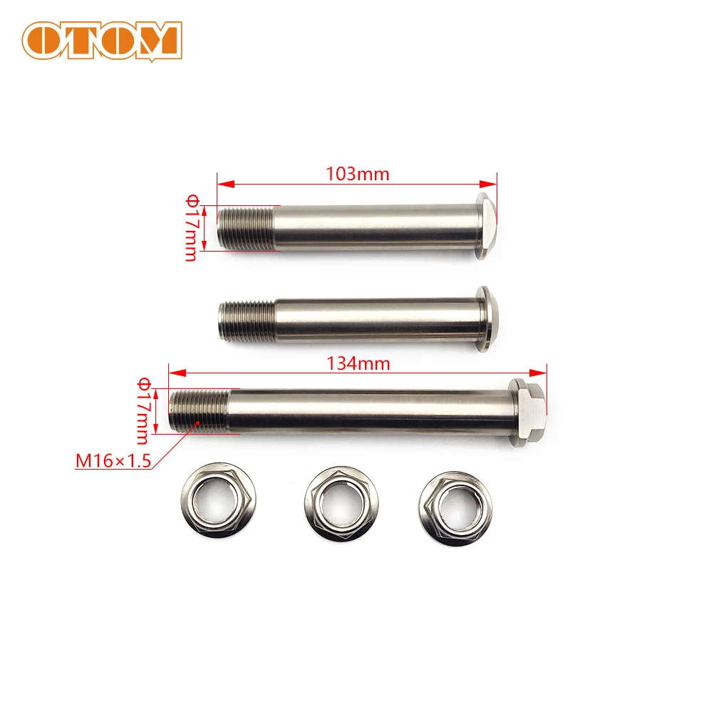 OTOM Motorcycle 2023 SX SXF XC XCF Rear Suspension Parts Triangle Lever Pin Pull Rod Linkage Pin For KTM HUS QVARNA GASGAS