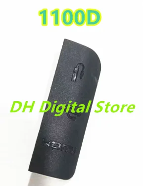 Imagen 2 del producto Copia para Canon 1100D 1200D 1300D EOS REBEL T3 T5 T6 KISS X50 X70 X80 compatible con HDMI tapa de micrófono cubierta de interfaz USB tapa de goma puerta