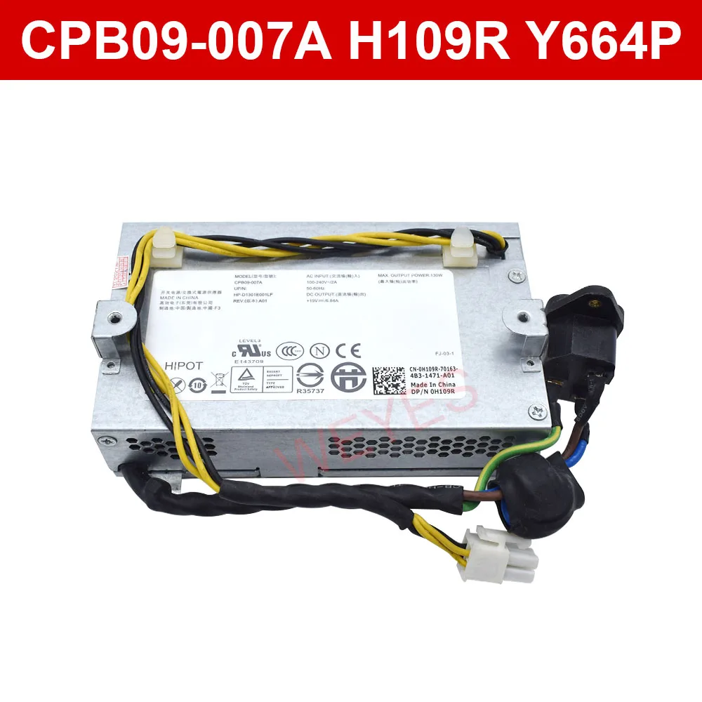 For Dell 320 PSU CPB09-007A H109R Y664P 130W Full Voltage PC Power Supply D1301E001LF 0H109R 0Y664P