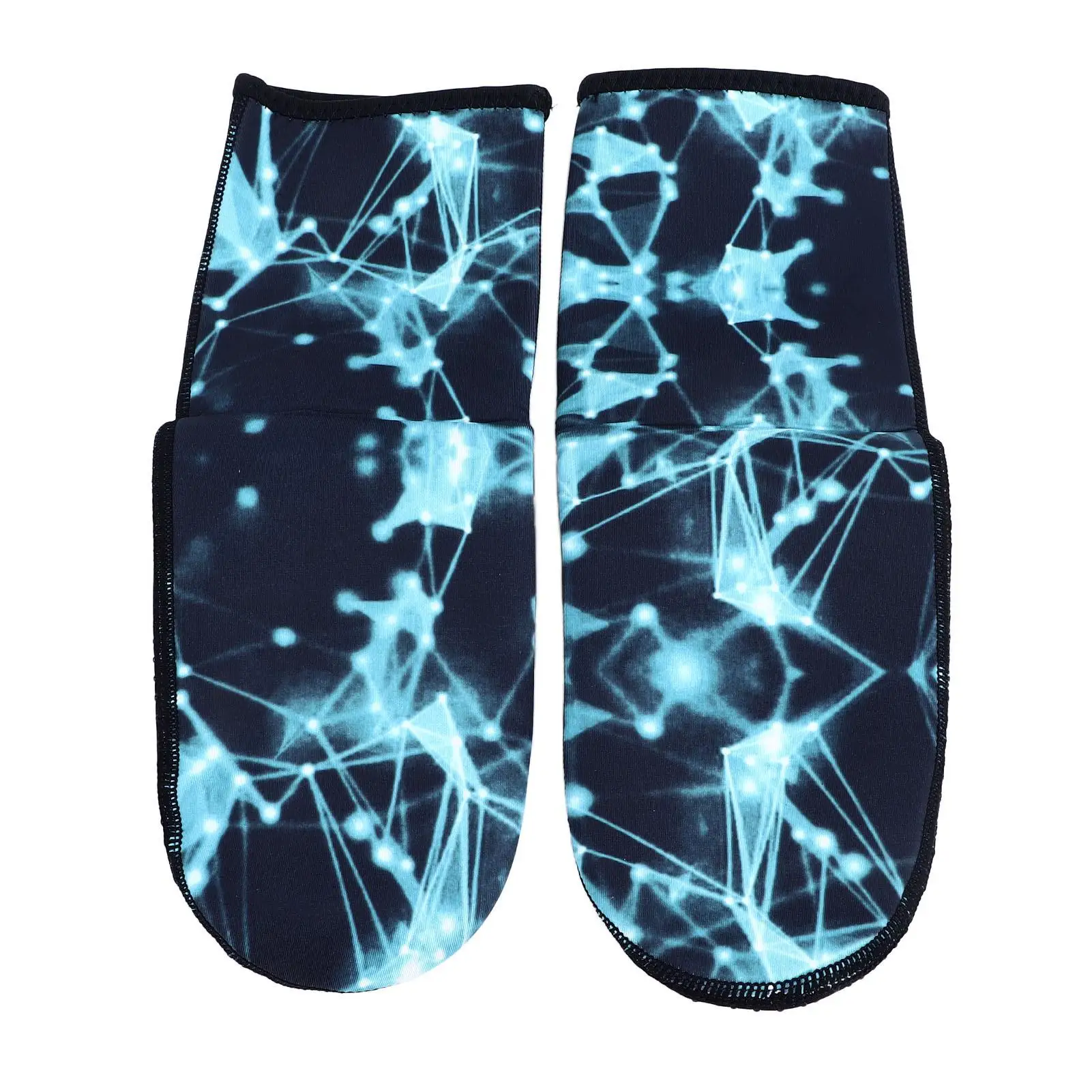 3mm Neoprene Wetsuit Socks for men - UV Protection, Slip-Resistant & Skin-Friendly Diving Socks - Warm Blue for beach Gear