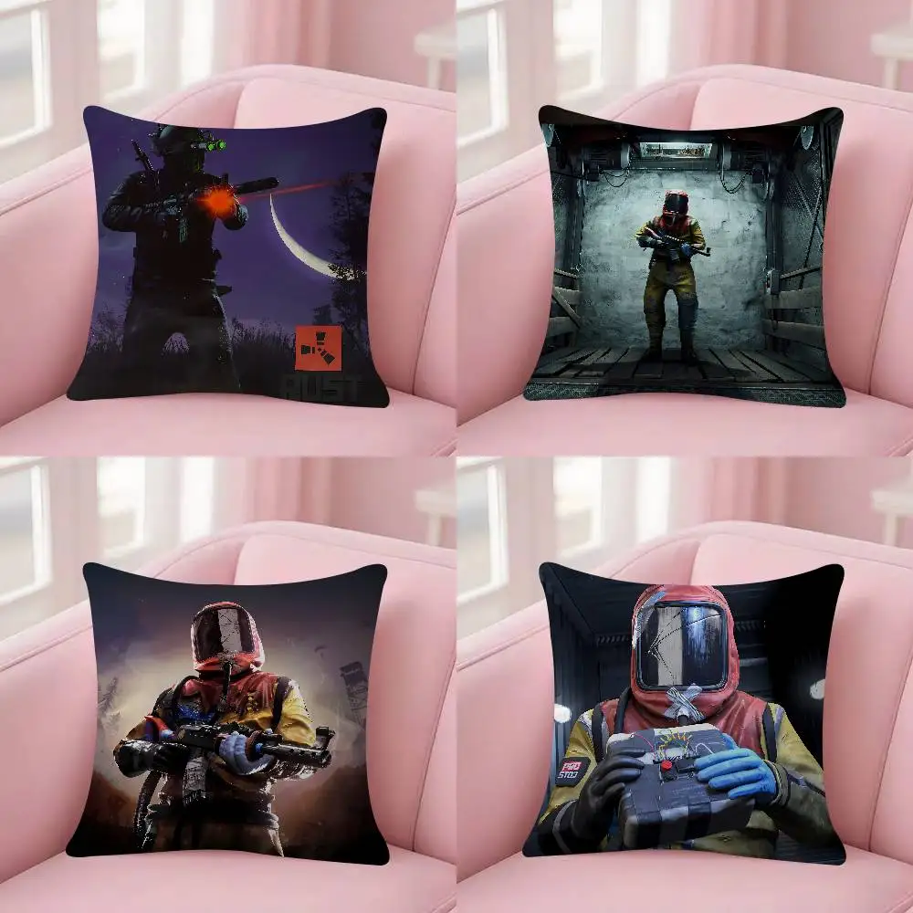 Survival Game Rust Pillow Dust Cover Bedroom Kids Party Decoration Pillowcase Birthday Children Gift
