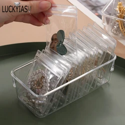 2022 New Acrylic Organizers Cases Jewellery Storage Box Earring Rings Necklace Large Space Jewellery Case Anti-oxidation Bag