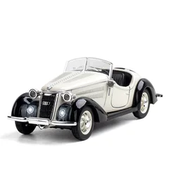 1:32 Audi Wanderer W25K Roadster Classic Alloy Diecasts Metal Toy Car Model Sound and Light Collection Kids Gift A20