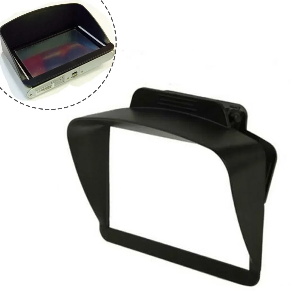 1pcs 5 Inch Sat Nav Sun Shade Visor For All 5'' WTom & 5.1'' Gamin GPS Anti Glare 5-inch Electronic Instruments  Navigato