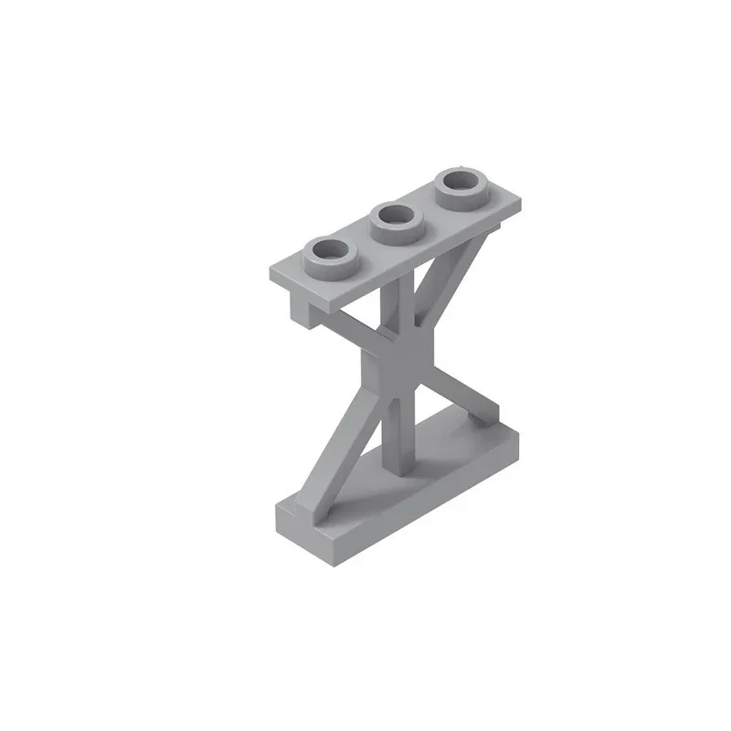 MOC 10PCS M-รูป 19121W 1x3x2 ชิ้นส่วนอาคารชุดรั้วประดับบ้านอิฐไอเดียของเล่นเด็กของขวัญวันเกิดเด็ก