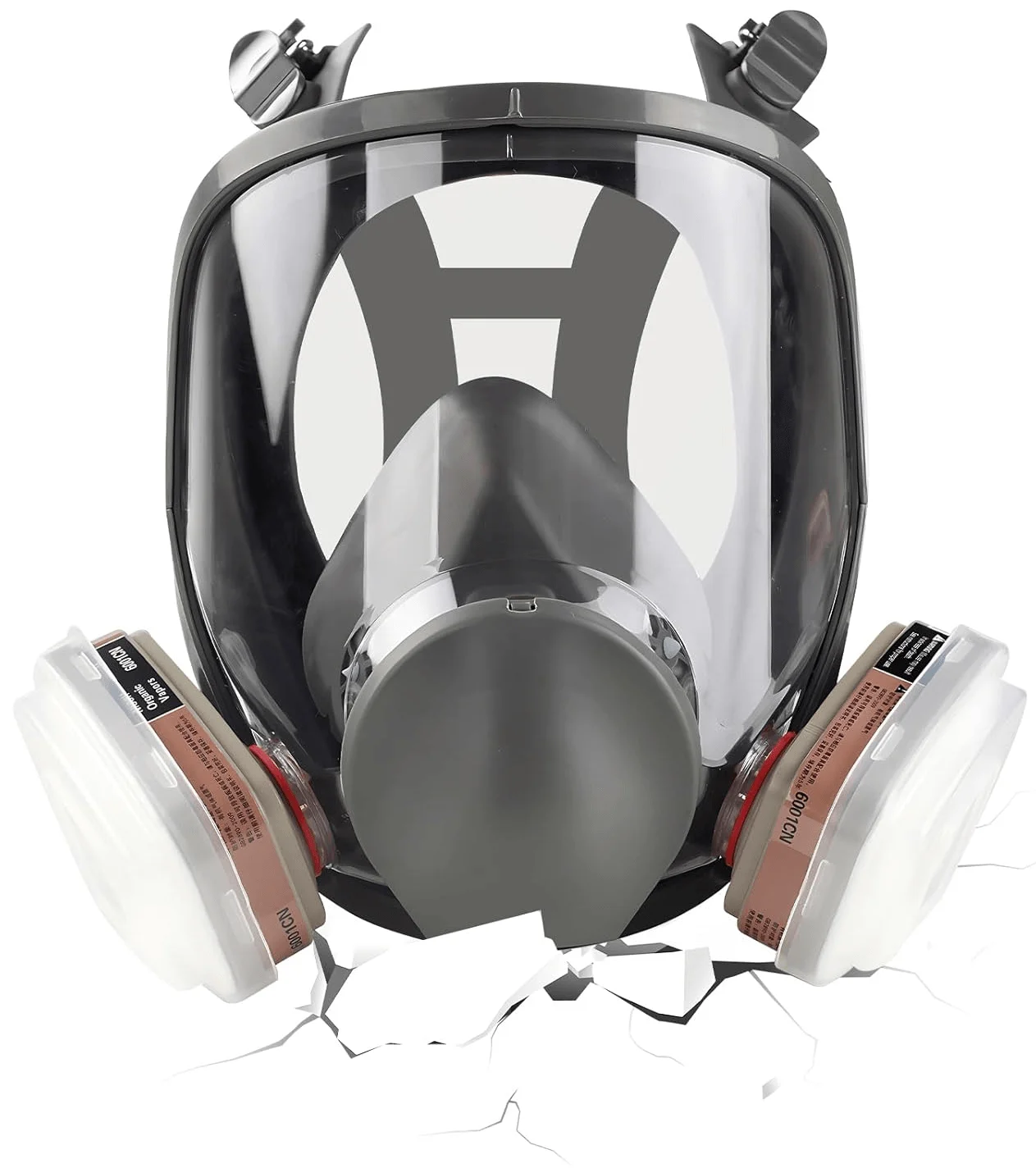 SJL 7 In 1 6800 Industrial Painting Spraying Respirator Gas Mask 3 In 1 Suit Safety Work Filter Dust Full Face Mask Gas Mask