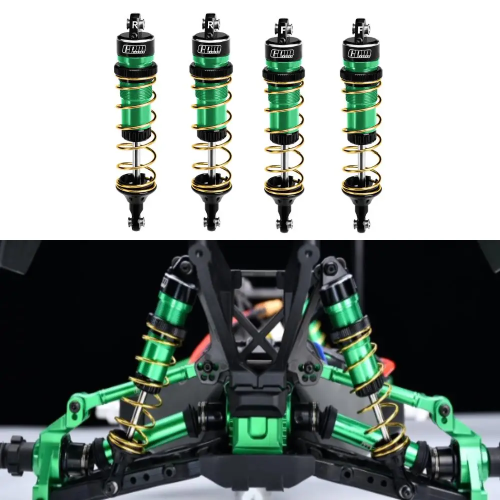 GPM HD سبيكة امتصاص الصدمات الربيع المثبط الأمامي أو الخلفي 104 مم # 7462 تراكساس 1/8 جاتو روستلر سلاش 4X4 #1