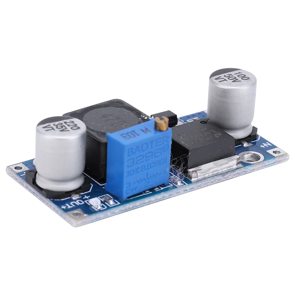 LM2596S Adjustable Step-down Module DC-DC Converter Power Supply Step Down Module 3A 3.2V-46V