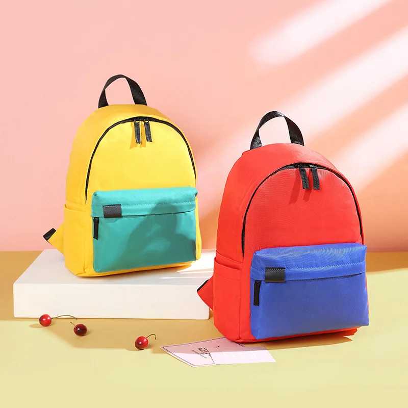 Backpacks Mixed Colors 2023 New Boys and Girls Unisex Lovely and Sweet School Bags for Kids Korean Version All-match Fashion