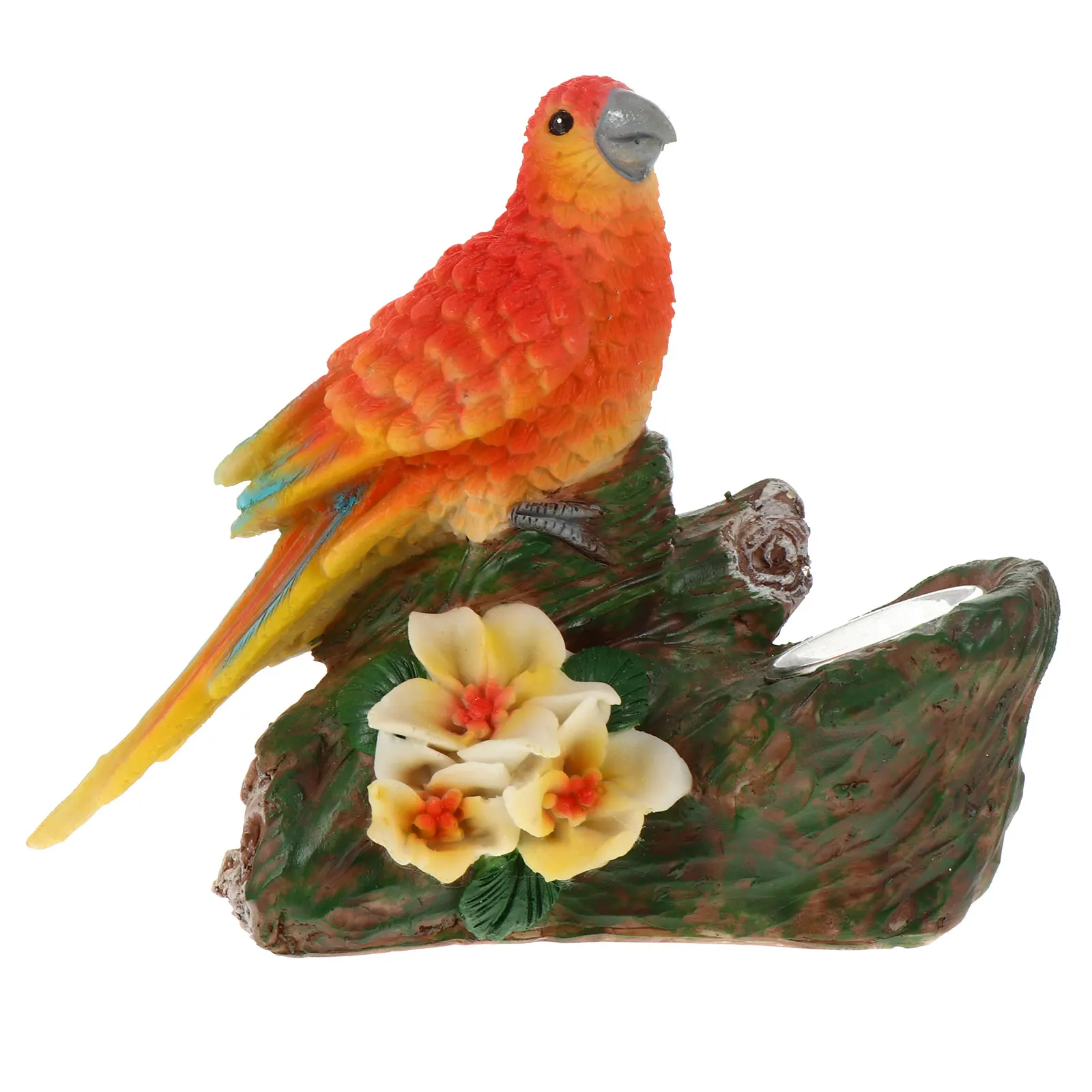 

Solar Resin Lamp LED Light Bird Figurine Garden Statue Home nament Solar Powered Outdoor Lighting Bedroom Living Room Decor