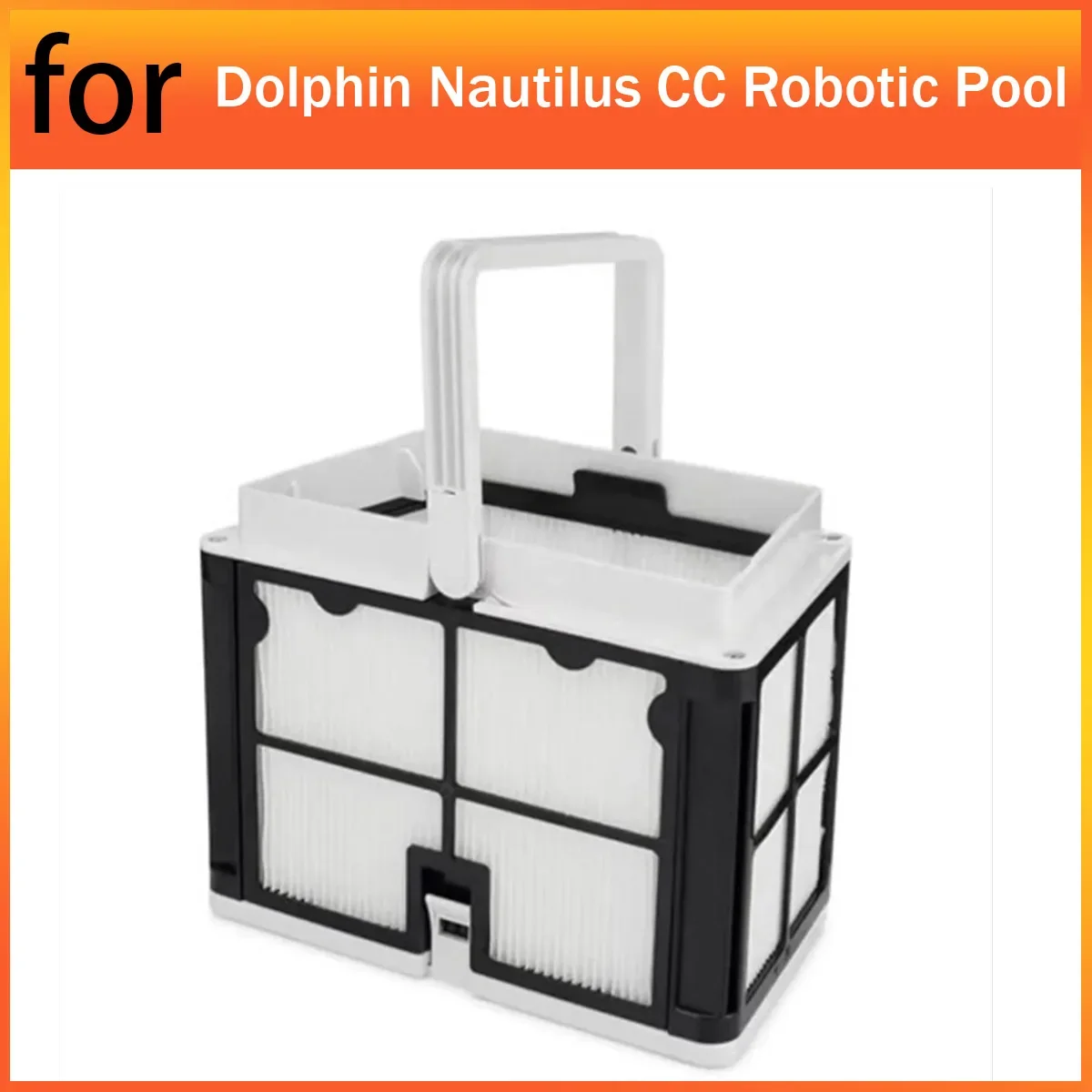 

Eco-fUltrafine Filter Basket for Dolphin Nautilus CC Robotic Pool Cleaner S50-100 Pool Cleaner