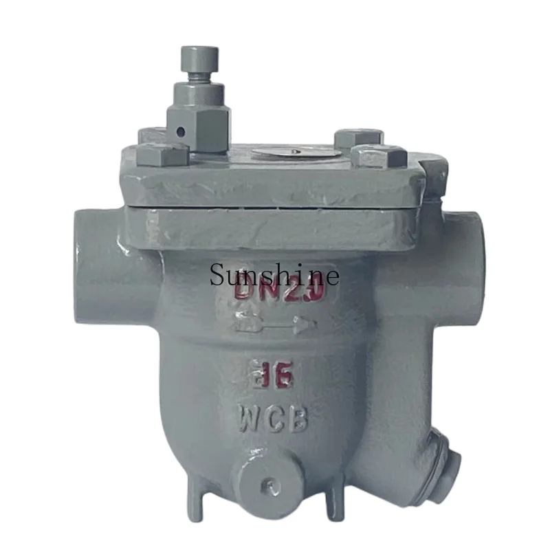 مصيدة ملولبة عائمة خالية من الصلب المصبوب CS11H-16C صمام Lianggong 25C للبخار DN25