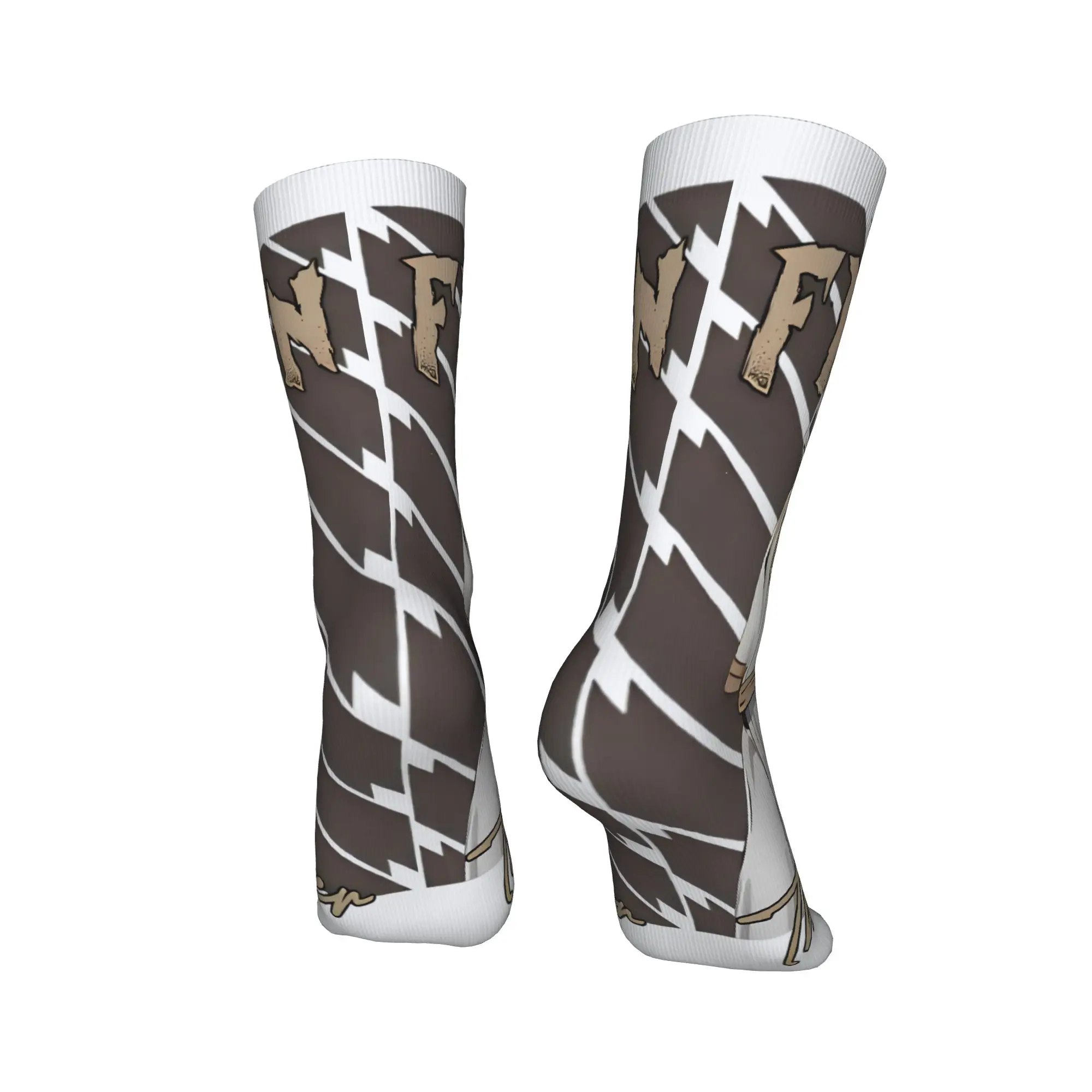 Frieren The Slayer Anime Sokken Grappige Kousen Herfst Antibacteriële Paar Sokken Zacht Ademend Ontwerp Hardloopsokken