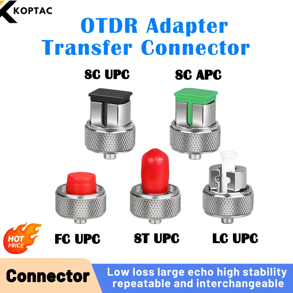 

1Pcs OTDR Adapter Optical Time Domain Reflectometer Conversion Head Fiber Optic Connector Suitable for most OTDR