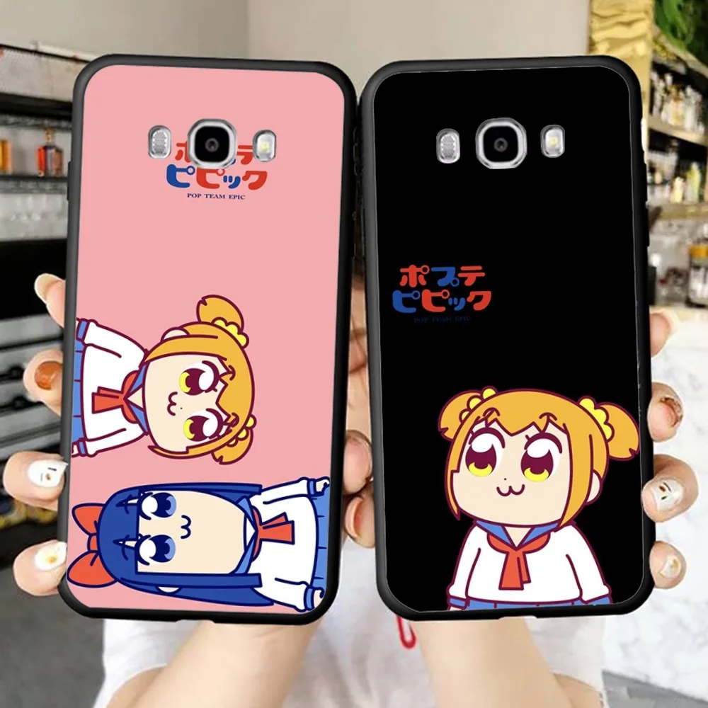 Pop Team Epic Phone Case For Samsung J 7 plus 7core J7 neo J6 plus prime J6 J4 J5 Mobile Cover