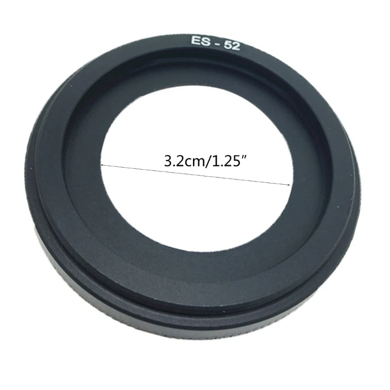Paraluce ES-52 per EF40mm f/2.8 100D per copriobiettivo UV 43mm Dropship in lega alluminio