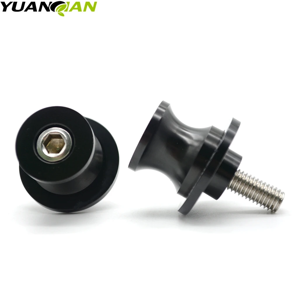 قطع غيار الدراجات النارية من الألومنيوم باستخدام الحاسب الآلي لـ Kawasaki Ninja 250R بكرات المتزلجون Swingarm لـ Kawasaki Ninja 250R 2008 2009 2010 2011 #4