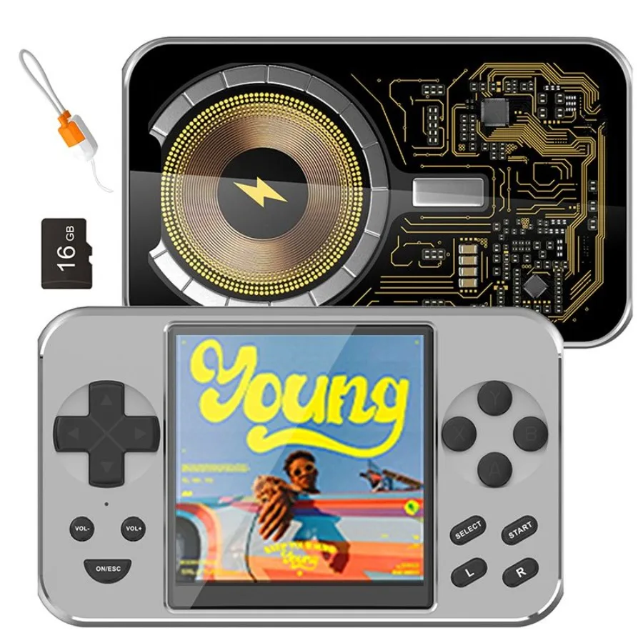 

Multifunctional Game Console Power Bank 20W Wireless Magnetic Charging 6000+ Builtin Classic Games MP3 MP4 Digital Photo Frame