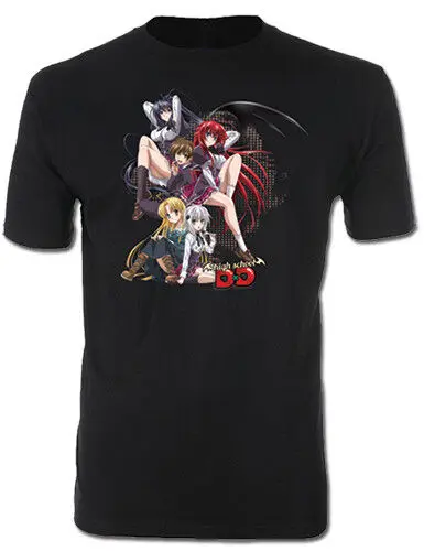 

High School DXD Group Men's T-Shirt Anime Licensed NEW