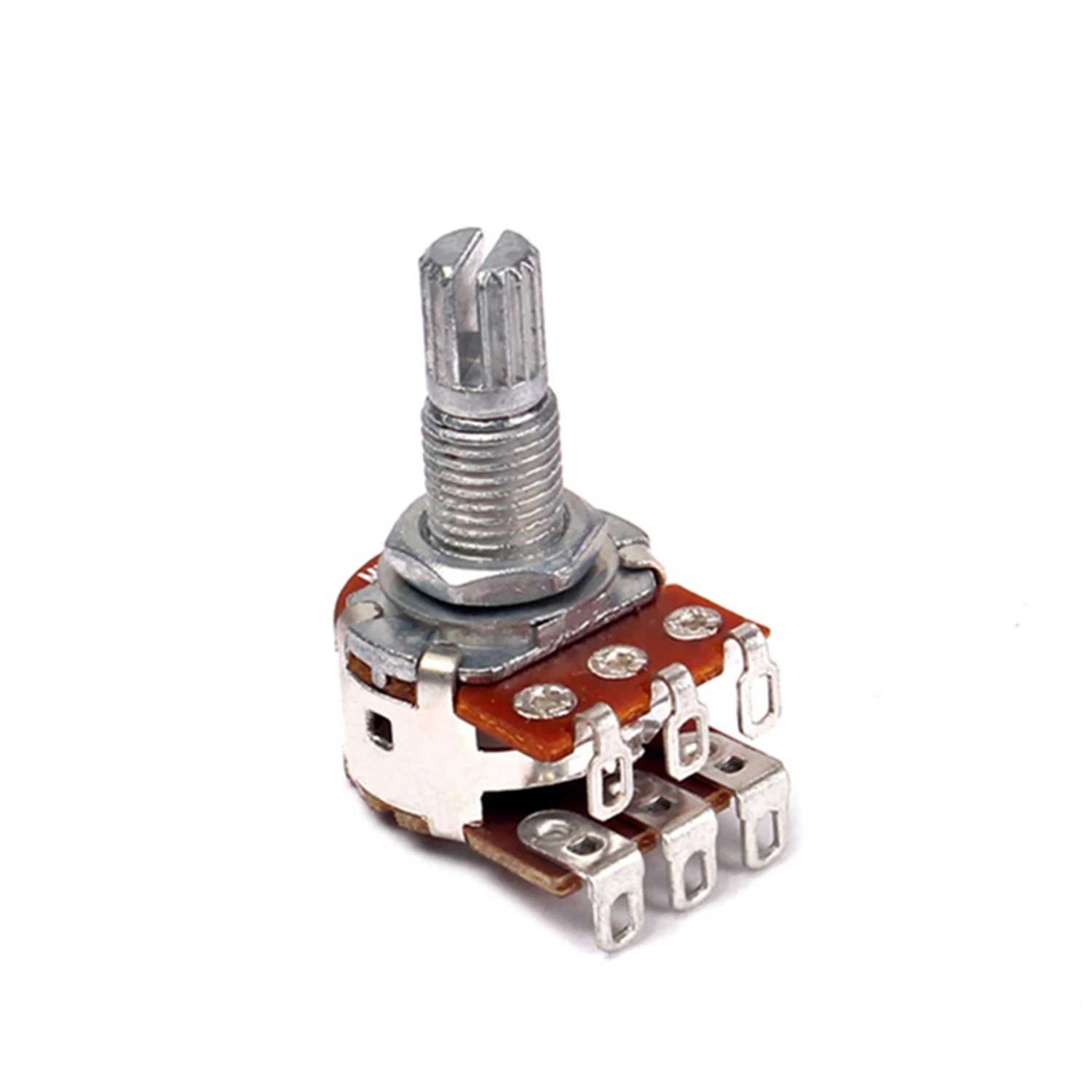 Y67A-Electric Guitar Toggle Switch 3 Way In Black (Rhythm Treble) With 1Pc MN500K Dual Blend Balance Potentiometer(POT)
