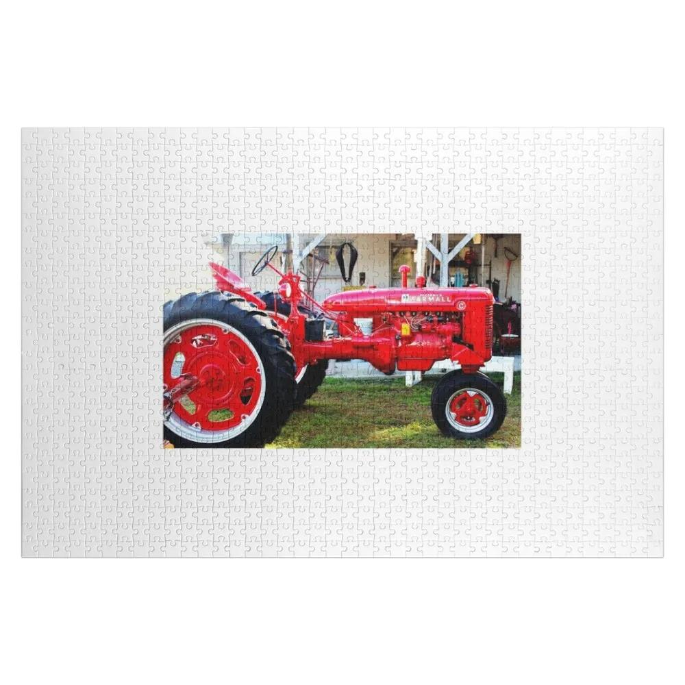 

McCormick Farmall C Jigsaw Puzzle Wood Photo Personalized Wooden Animal Wooden Jigsaws For Adults Personalize Puzzle