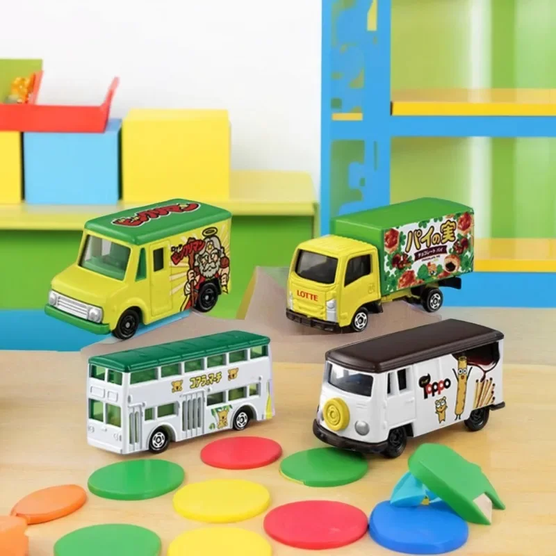 TAKARA TOMY Tomica Neue LOTTE SCHOKOLADE SAMMLUNG Legierung Diecast Sammlung Autos Modell Spielzeug für Kinder Jungen