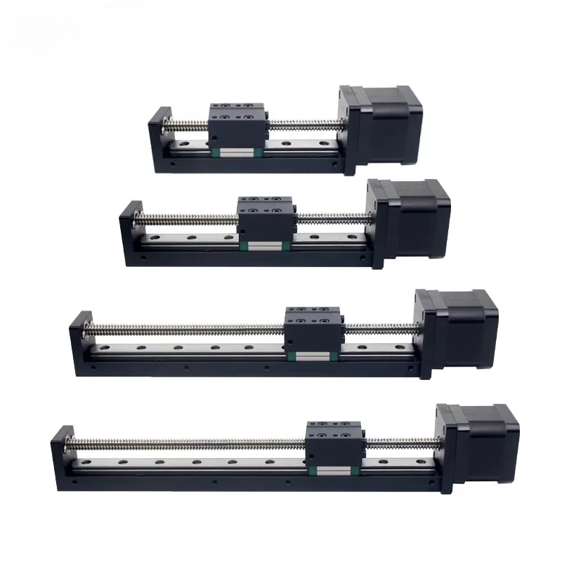 UMOT Wholesale 100~300mm/s Speed High Precision Cnc Router Linear Guide Rail Ball Screw Module with 50~400mm Length 30mm Width
