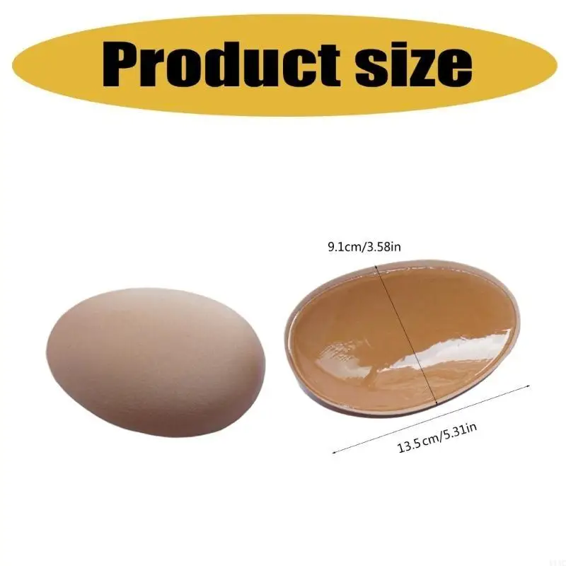 Lijmherende herenspierblokken herbruikbare onzichtbare onzichtbare siliconen nepstickers y1ac