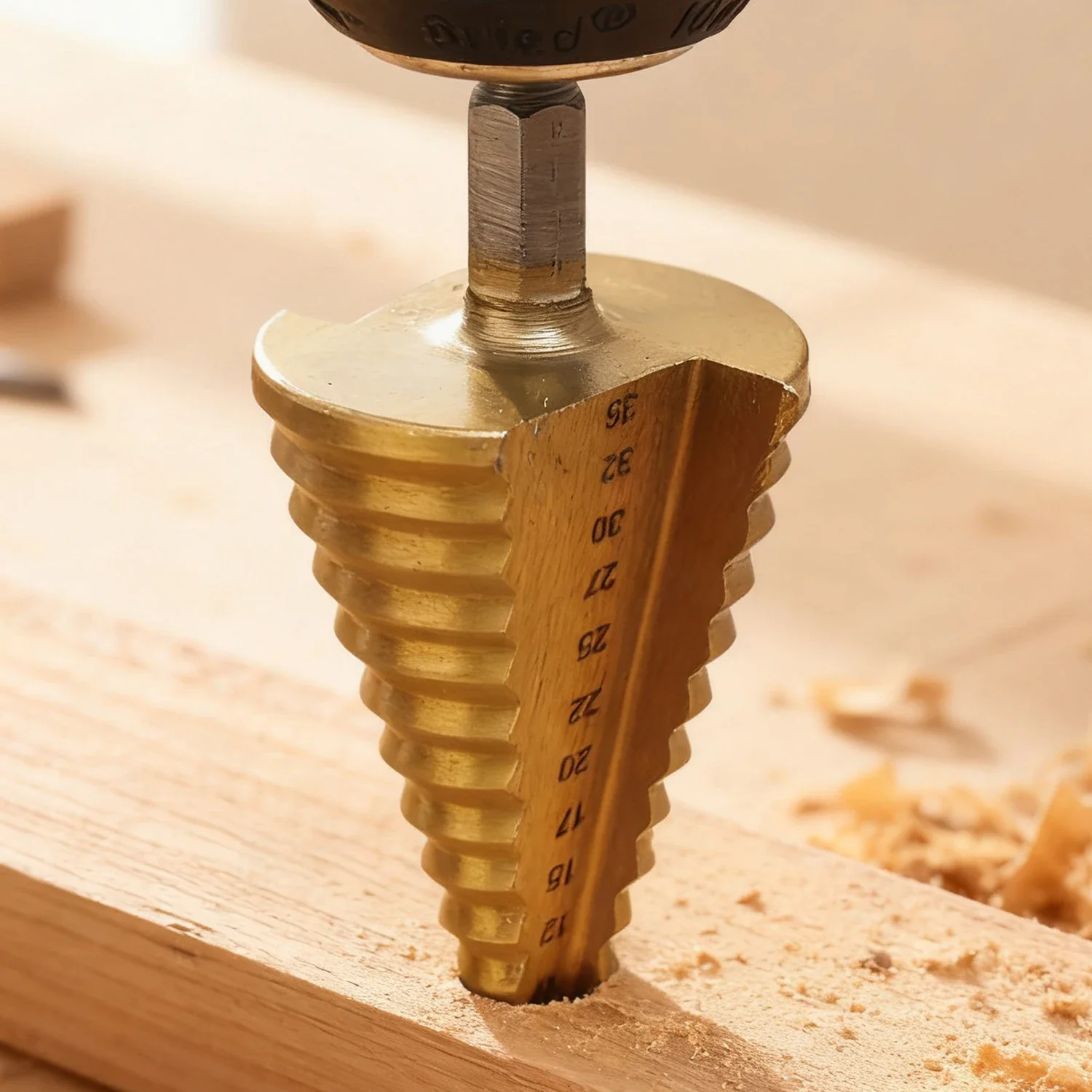 Broca de acero de alta velocidad de 5-35mm, brocas cónicas hexagonales con ranura recta para herramientas de agujeros de perforación de Metal y madera de plástico