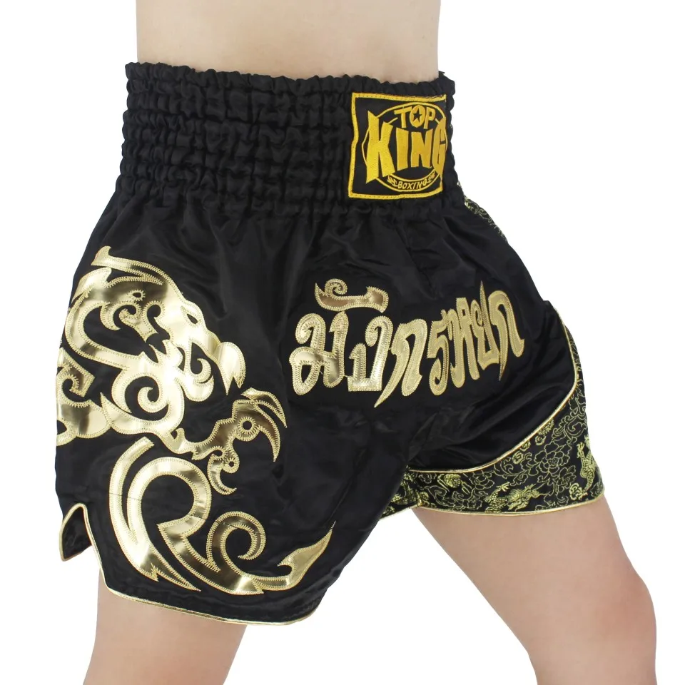 Suotf-pantalones cortos de boxeo para hombre, ropa con estampado de MMA, Tiger Muay Thai, sanda kickboxing, MMA