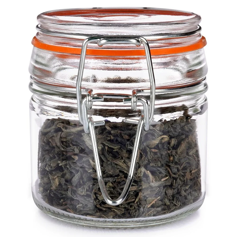 Lakpot Voor Voedselopslag Met Glazen Clip 100 Ml