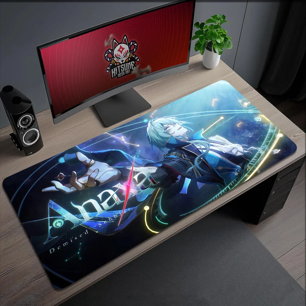 Game Honkai Star Rail Anaxa Mouse Pad Non-slip Thickened Large Writing Lockedge Office Student Gaming Cushion MousePad