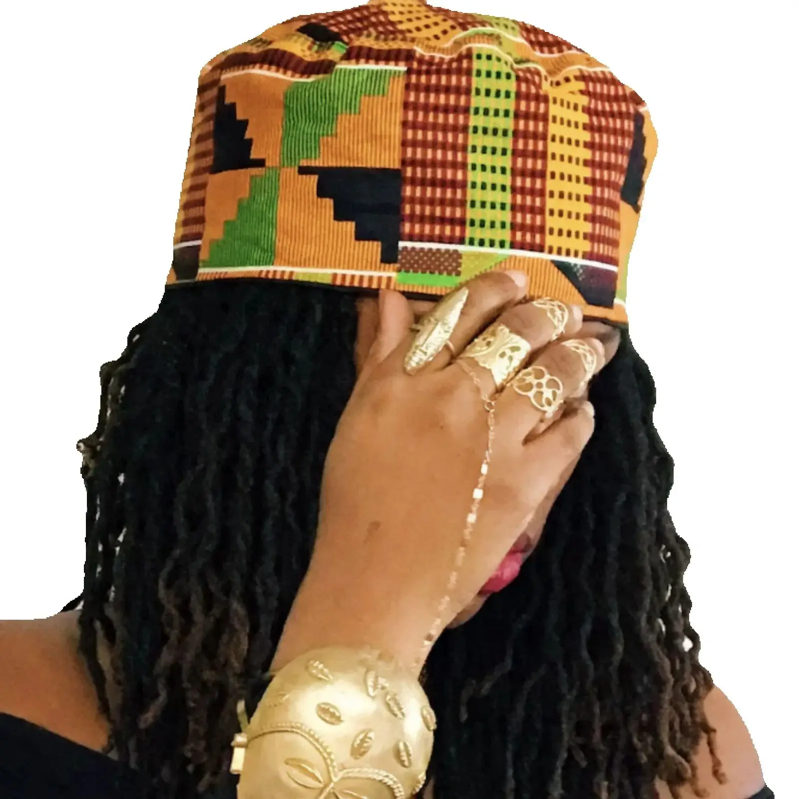 

African hats men | Black African Native Hat Kente Hat African Print Hat Velvet hat kente kufi Muslim Hat Africa African Headwear