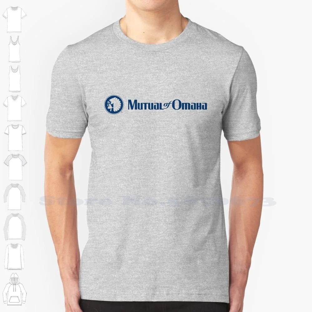 Mutual of Omaha Logo High-quality T Shirts Fashion T-shirt New 100% Cotton Tee