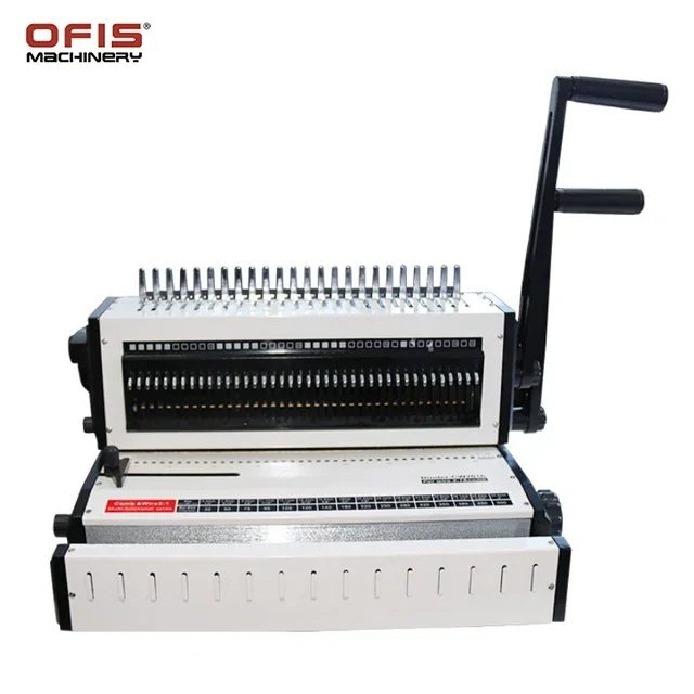 CW2016 Multifunctional 2in1 Coil Binding Machine 3:1 Wire Book Binding Machine