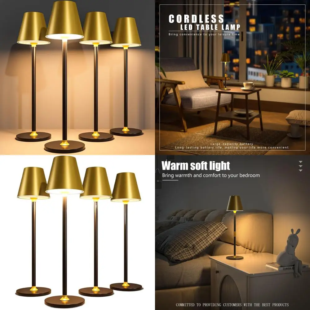 4-Pack Rechargeable…