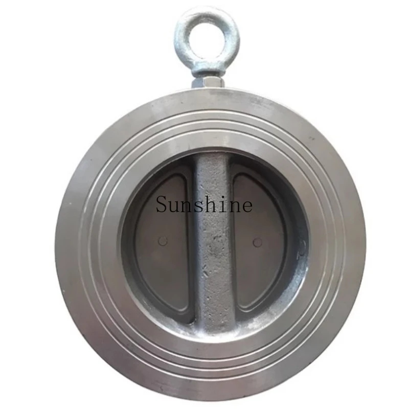 

H76W-16P stainless steel clip-on butterfly double-flap check valve DH77X-16P