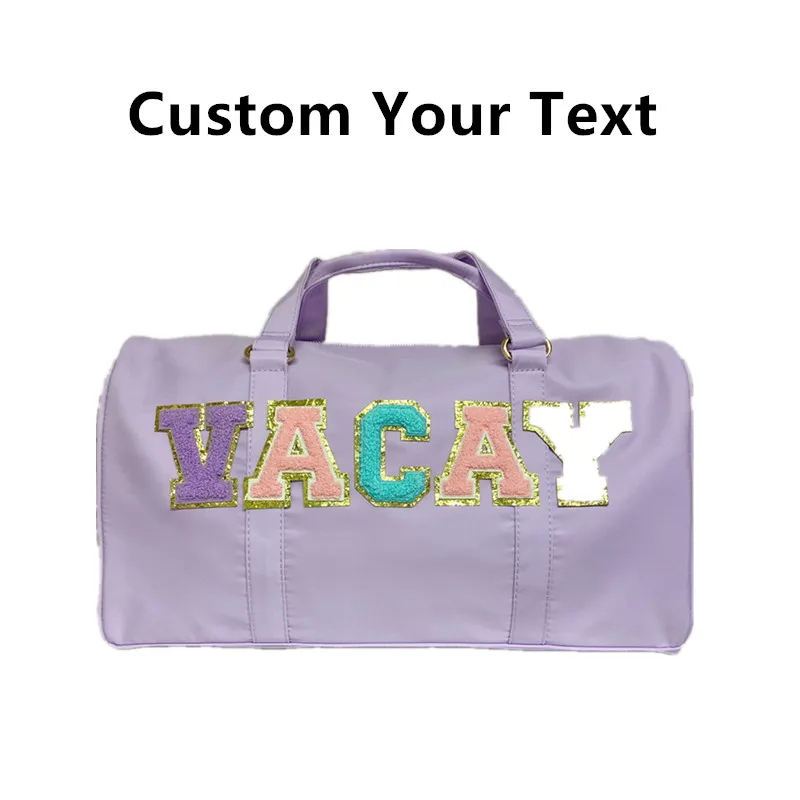 

Customize Monogram Duffle bag, gift for girls, overnight bag for girls, duffle bag for women, duffle bag with letter patches