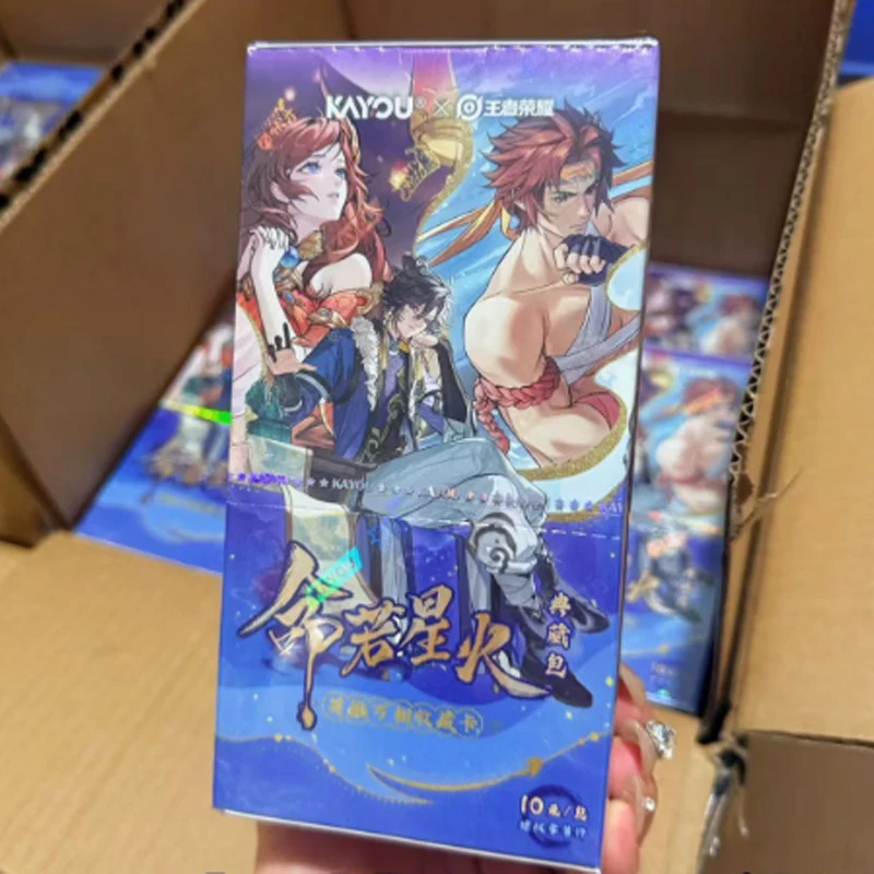 New KAYOU Genuine Honor of Kings Heroes of All Forms Collectible Cards Collector Pack Volume 2 Fate Like Sparks Toys Gifts