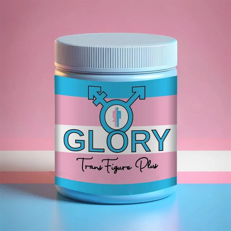 GLORY Feminizing Appearance Plump Curve Big Boobs Reduce Facial Body Hair Soft Smooth Feminine Skin MTF Tgirl Trans 1 bottle