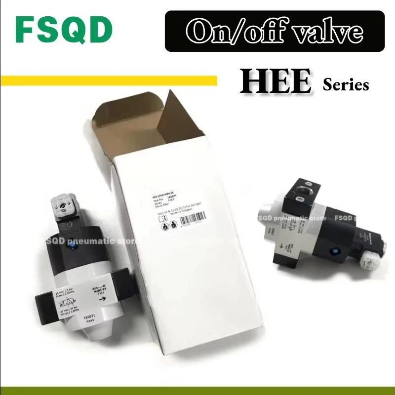 

Пневматический инструмент серии HEE: клапаны HEE-1/4-D-MINI 24VDC с функциями включения/выключения и плавного пуска